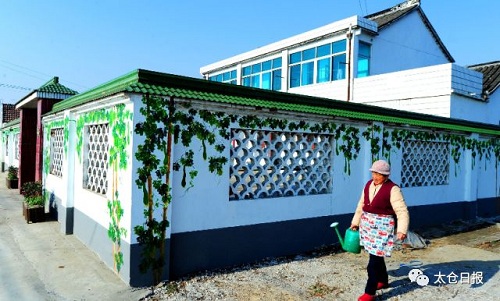 Beautiful village attracts more young people
