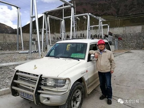 Taicang man offers technical support to Tibet