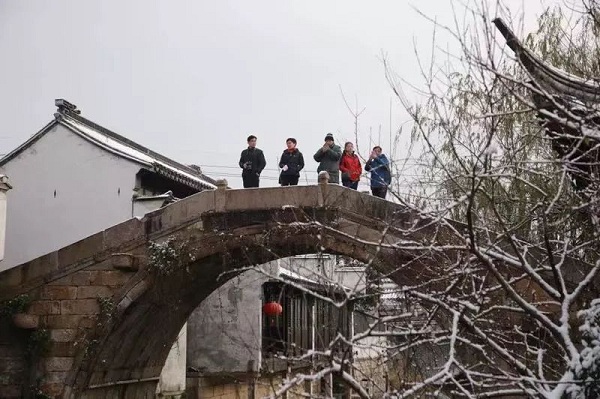 In pics: snow-covered Taicang