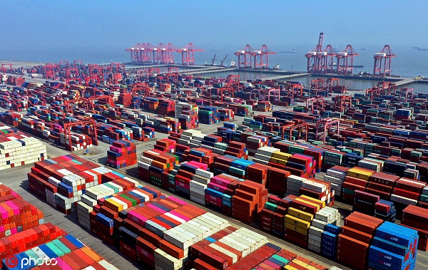 Taicang port sees double-digit growth in container handling