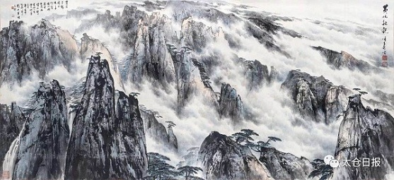 Admire painting, calligraphy exhibition at Taicang Museum