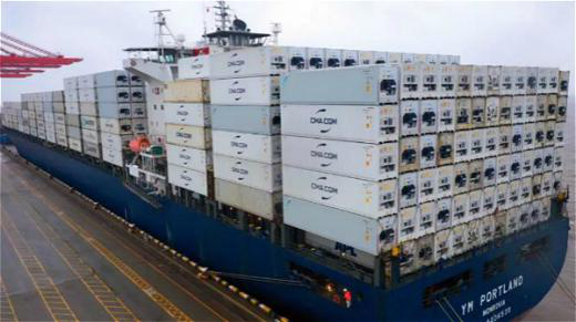 Panamanian ship sets new record for Taicang port