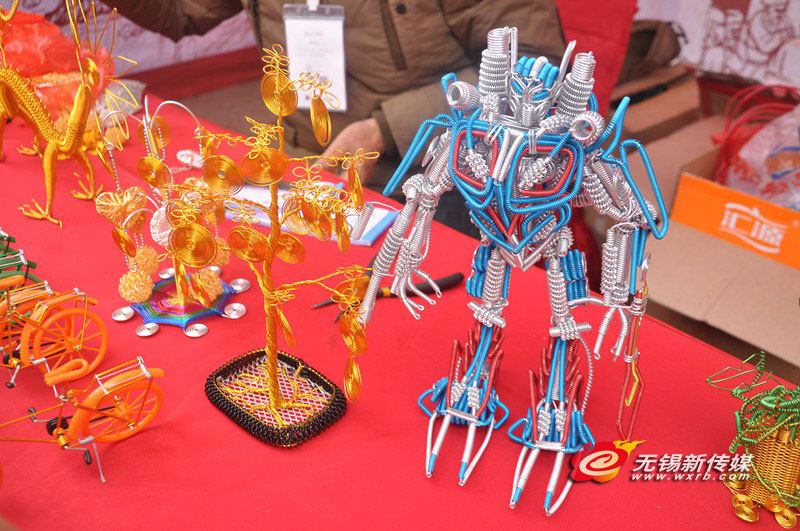 Transformers from flexible steel wire