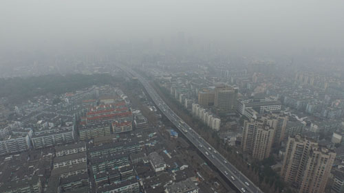 Wuxi draws 2015 haze treatment map