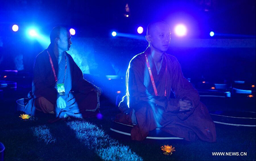 Meditation activity held in 4th World Buddhist Forum in Wuxi