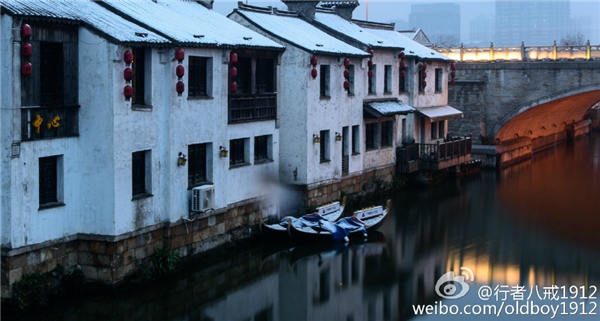 Snowy scenes across Wuxi