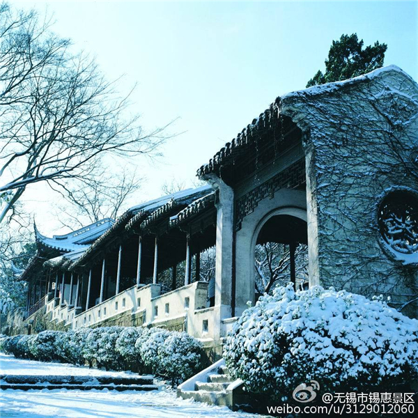 Snowy scenes across Wuxi