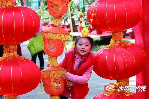 Wuxi is splashed with red as it celebrates the New Year