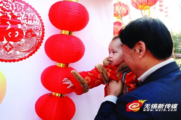Wuxi is splashed with red as it celebrates the New Year