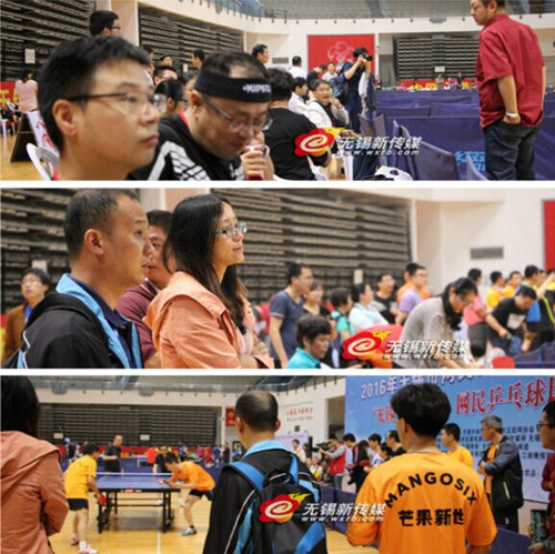 Amateur table tennis games are on for Wuxi residents