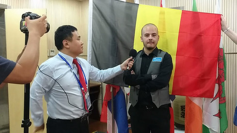 Belgium’s rising star shines at Snooker World Cup in Wuxi
