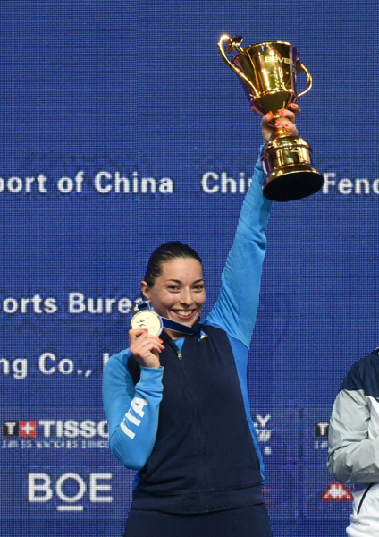 Italy, South Korea strike gold at World Fencing Championships