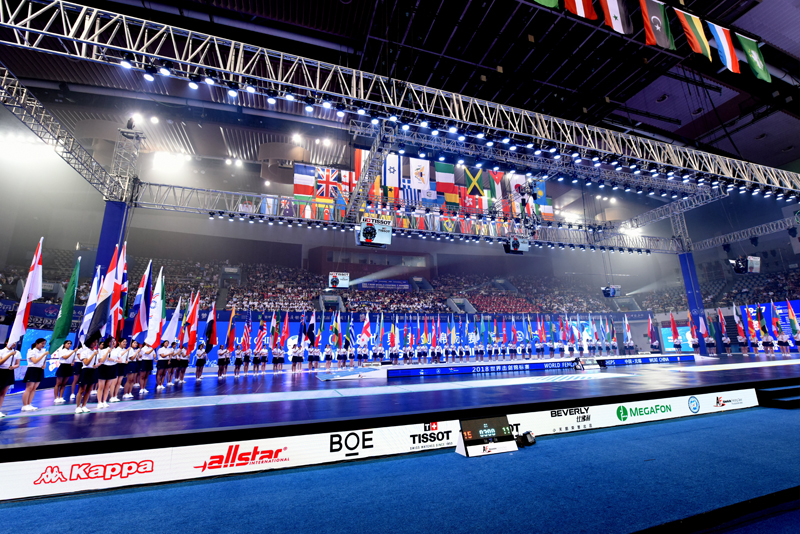 Local elements shine at 2018 World Fencing Championships