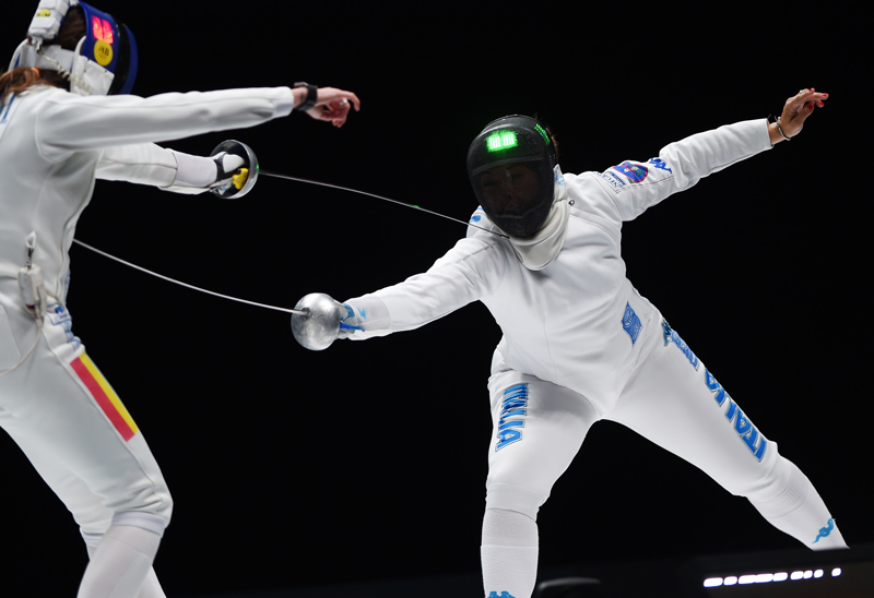 Italian fencing star wins individual title at World Fencing Championships