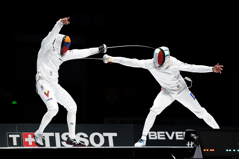 Yannick Borel: Men's epee individual champion