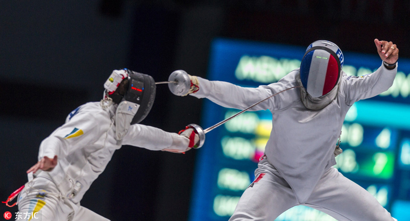 Yannick Borel: Men's epee individual champion