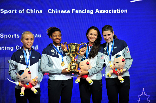 Switzerland wins 1st gold medal in World Fencing Championships