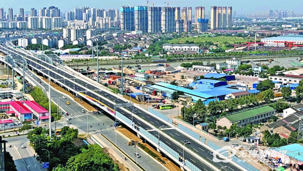 West Jianghai Road pushes integrated development