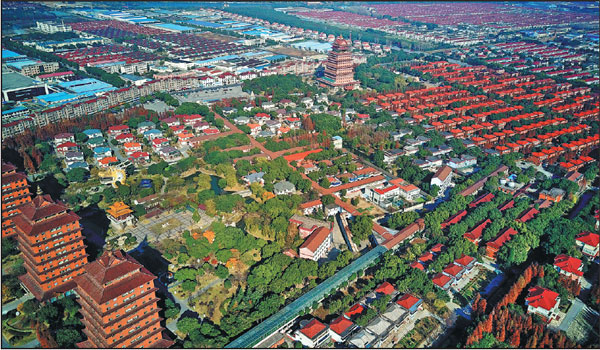 Village blazes path to prosperity
