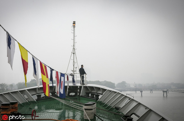 China's tracking ship Yuanwang-2 starts new mission in Jiangyin after retirement