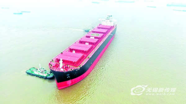 Wuxi shipbuilder makes world-class breakthough
