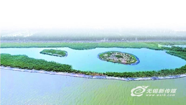 Ecological wetland in Yixing named advanced model