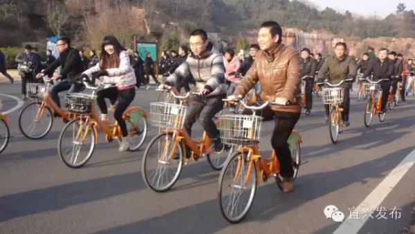 Yixing's public bicycle service standard promoted in Jiangsu