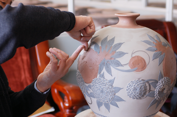 Yixing Jun-glazed pottery