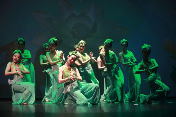 Local dance drama performed in Singapore