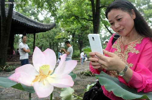 20th Lotus Festival kicks off at E China's Zhuozheng Yuan Garden