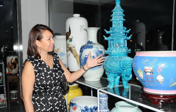 Chinese Jingdezhen porcelain exhibition held in Santo Domingo, Dominica