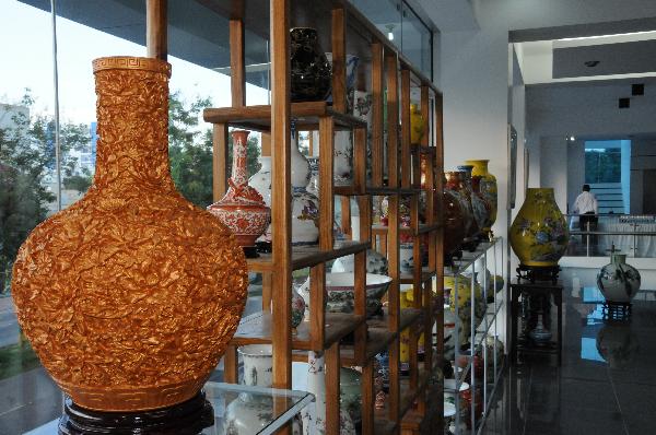 Chinese Jingdezhen porcelain exhibition held in Santo Domingo, Dominica