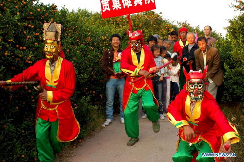 Pioneer in mask making of Nuo dance