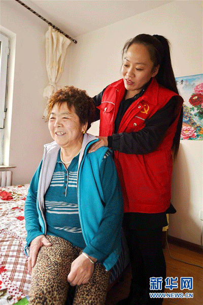 Better home care for the elderly in Jilin