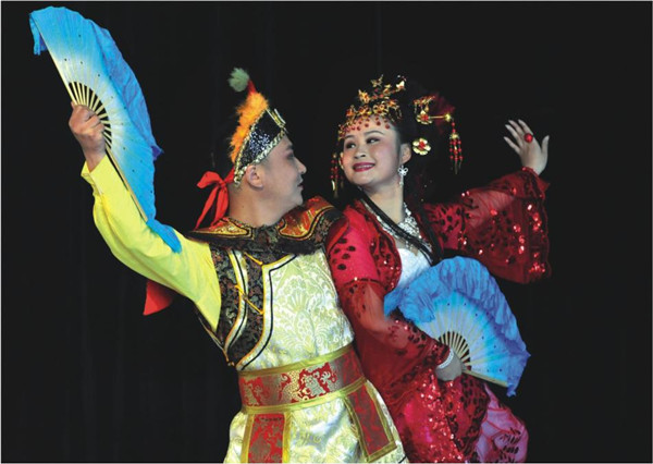Song-and-dance duet in Northeast China