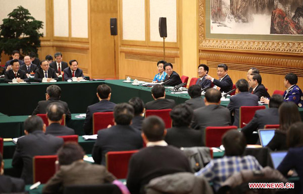 Chinese president joins panel discussion with deputies from Jilin