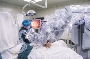 Robotic surgery in Jilin