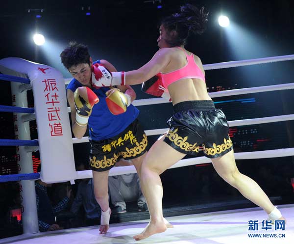 Combat sports are getting popular in NE China