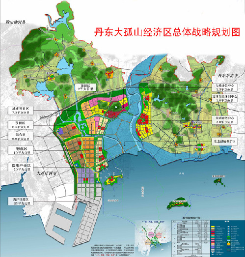 Development zones: Dandong Dagushan Economic Zone