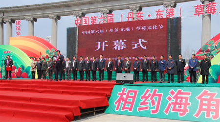 6th China (Dandong Donggang) Strawberry Cultural Festival inaugurated