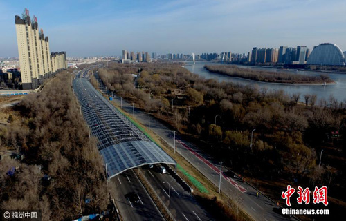 The first de-noising tunnel in Northeast China