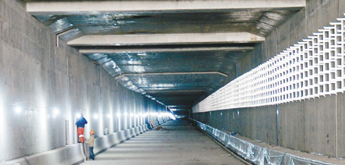 Shenyang tunnel finishes basic construction