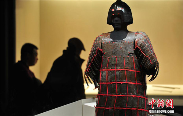 Relics on display in Shenyang museum