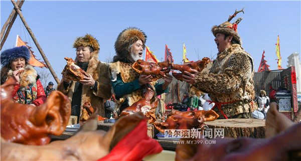 Heping district celebrates Longtaitou Festival
