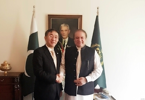 POWERCHINA Chairman visits Pakistani Prime Minister