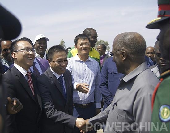 POWERCHINA's projects win praise from Tanzanian president