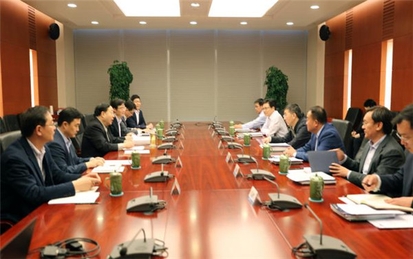 Chairman of POWERCHINA visits GEIDCO