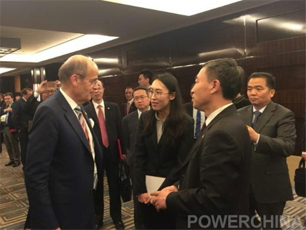 Sun Hongshui meets Austrian chancellor