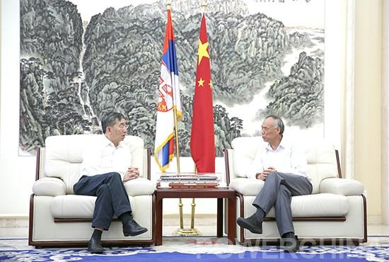 POWERCHINA chairman meets Serbian president