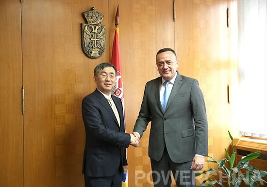 POWERCHINA chairman meets Serbian president